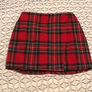 Plaid Hollister Skirt